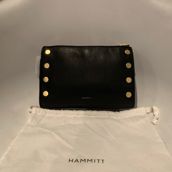 NWT Hammitt Montanan Clutch Small in Daisy Snake with Gold Hardware - Picture 6 of 6